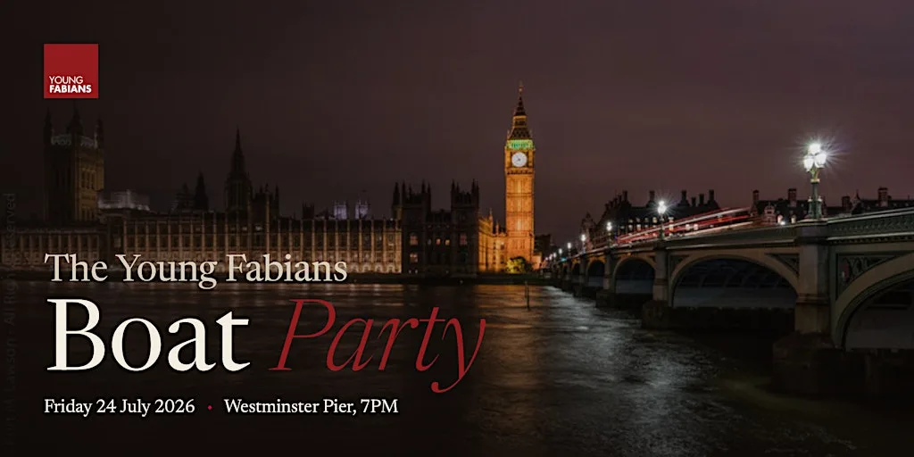 Young Fabian's Boat Party 2026 at Westminster Pier