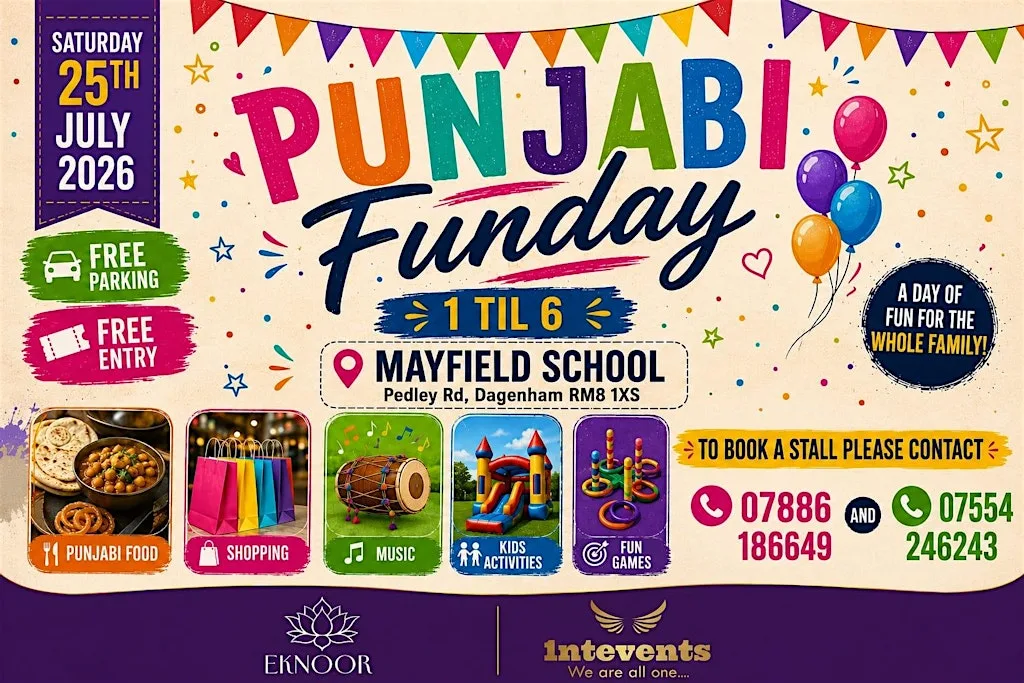 East London Punjabi Funday at Mayfield School