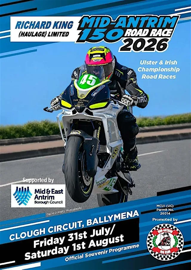 Mid Antrim 150 Road Race - Spectator Entry & Official Souvenir Programme