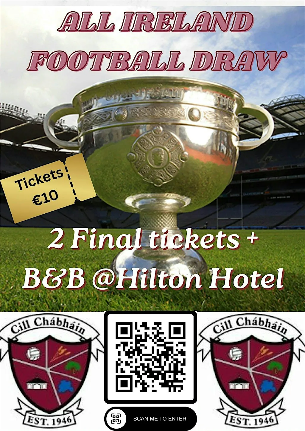 All Ireland football final draw at Kilcavan GAA Club