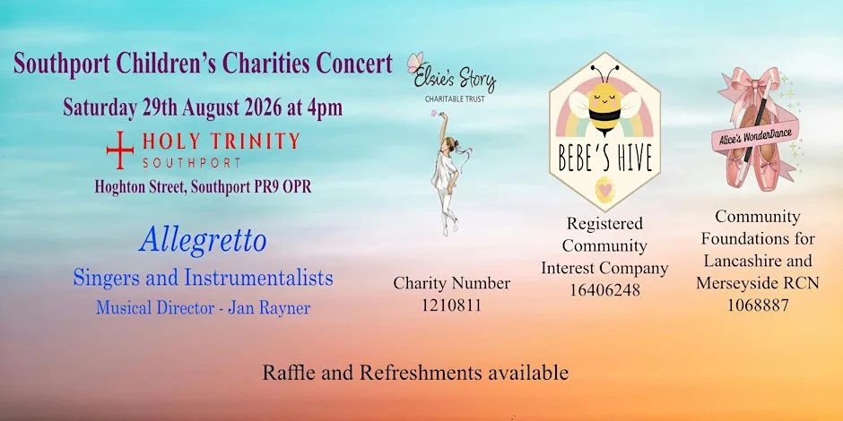 Southport Children's Charites Concert at Holy Trinity Parish Church