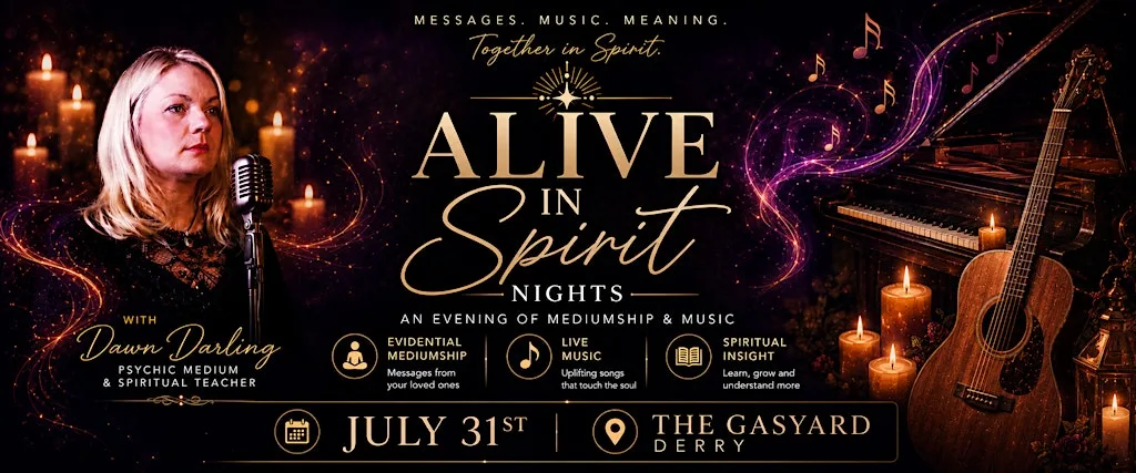 Alive In Spirit – An Evening of Music, Mediumship & Inspiration at GATHER @ the Gasyard