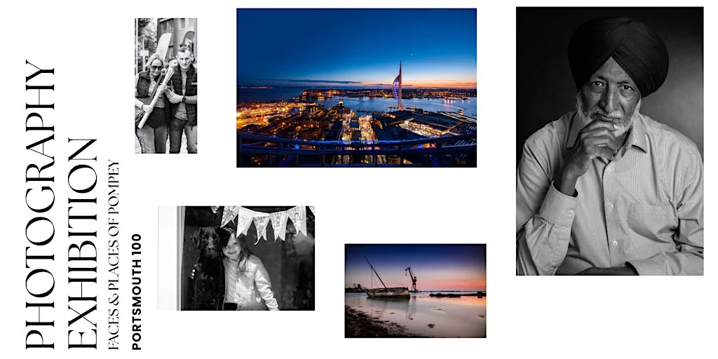 Faces & Places of Pompey Photographic Exhibition - Portsmouth 100 at Keppel's Head Hotel