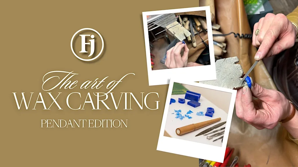 The Art Of Wax Carving - Pendant Edition at Fitzgerald Jewellers - Bespoke Jewellery