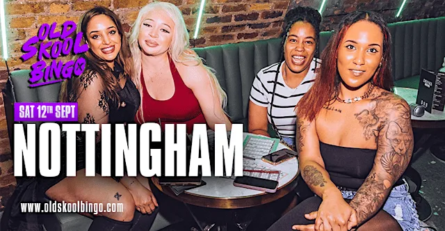 Old Skool Bingo Sat12th Sep Nottingham at NG-ONE