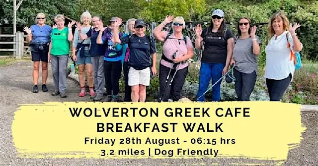 WOLVERTON GREEK CAFE BREAKFAST WALK | 3.2 MILES | EASY| NORTHANTS