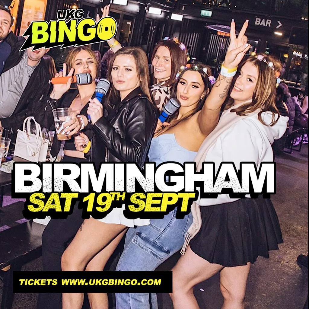 UKG Bingo Sat 19th September Birmingham