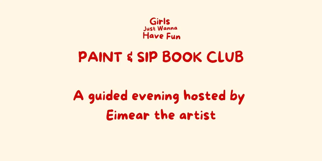 GJWHF Book Club Paint & Sip at Jukō Belfast