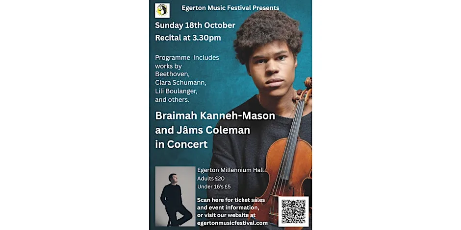 Braimah Kanneh-Mason & Jâms Coleman Concert
