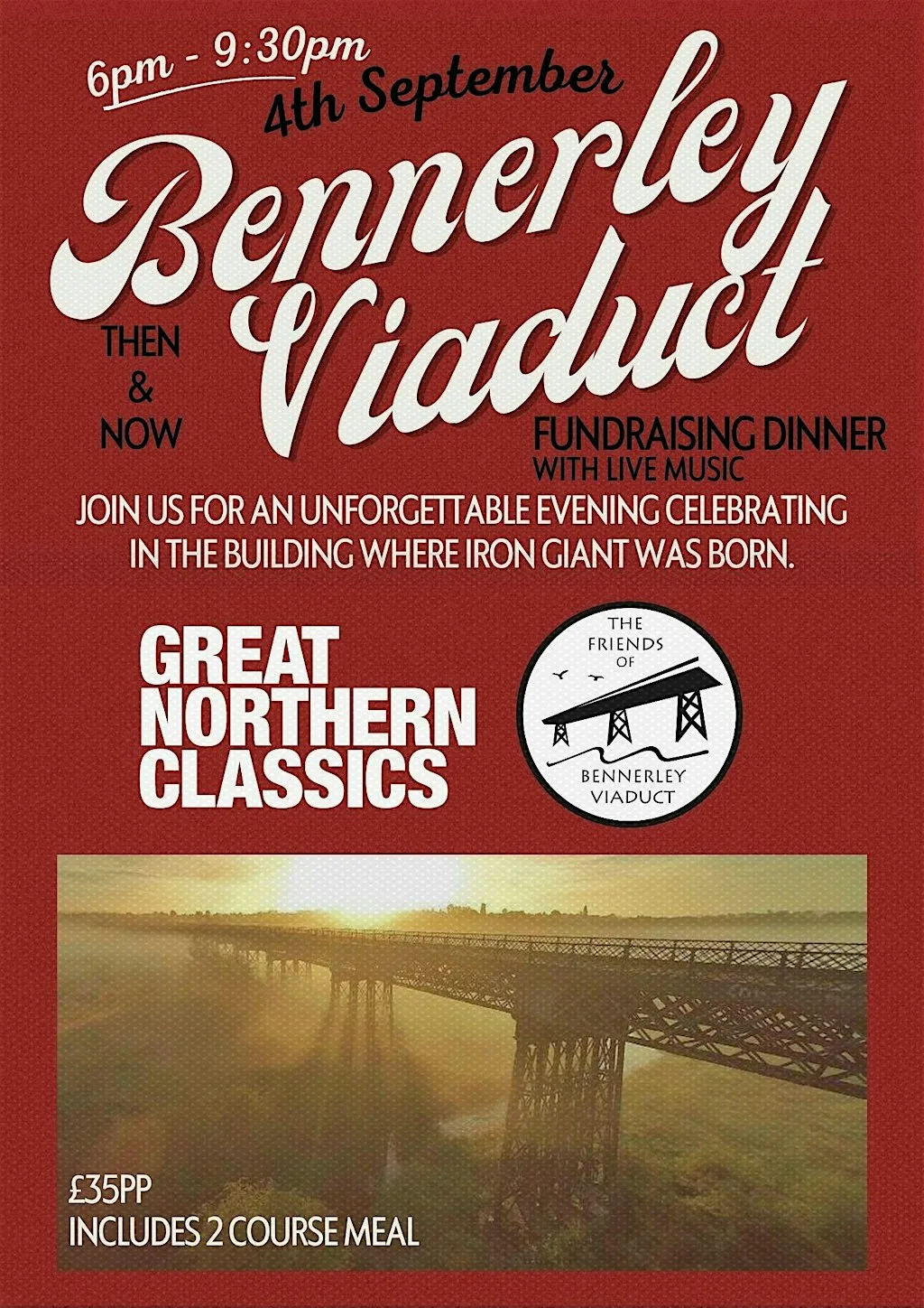 Join us for an unforgettable evening! at Great Northern Classics