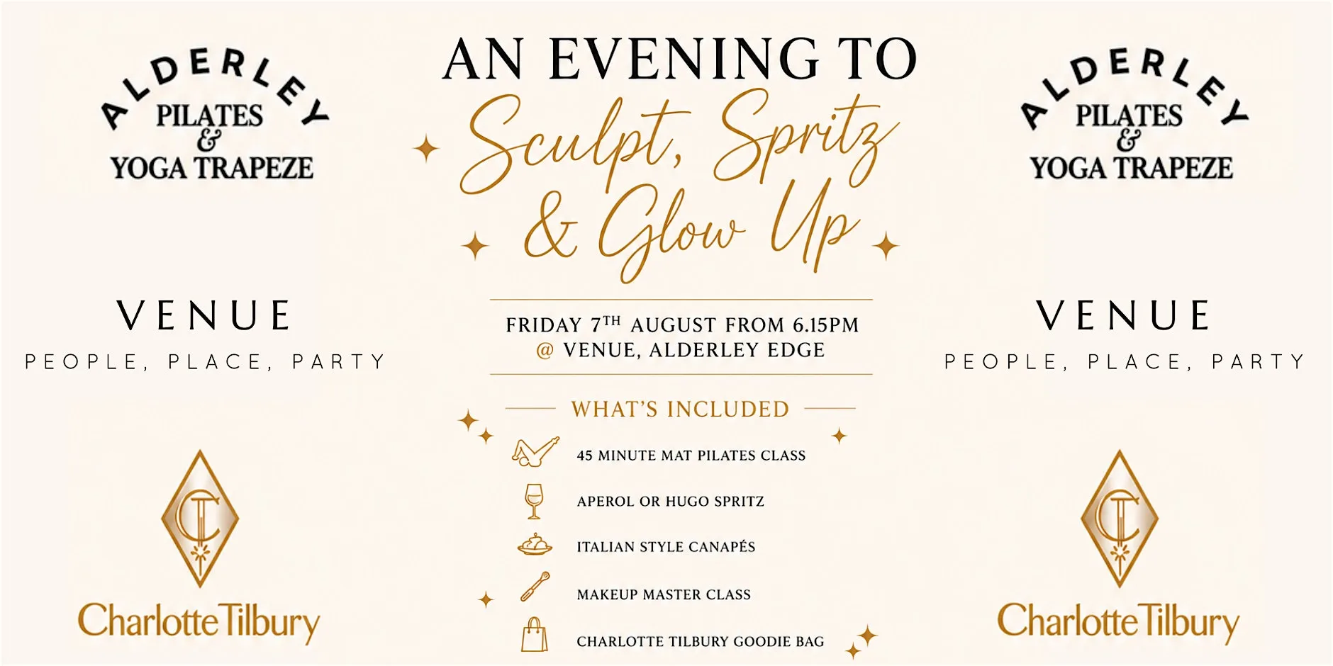 SCULPT, SPRITZ & GLOW UP