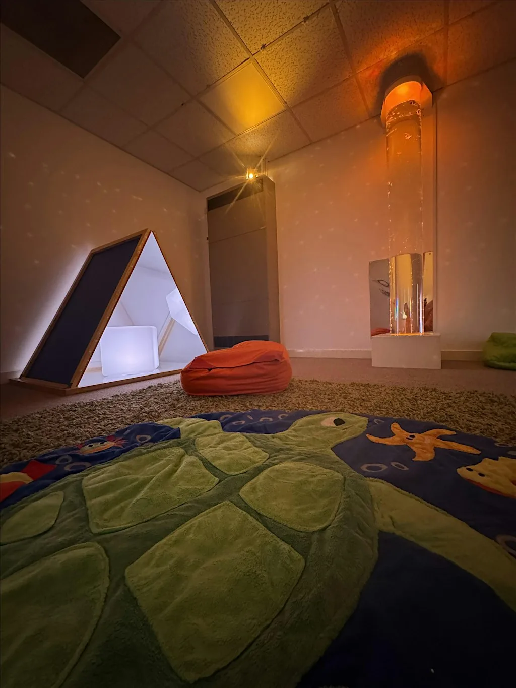 Sensory room exploration - Gardners Lane at Aspire Foundation