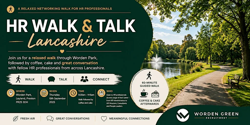 HR Walk and Talk Lancashire at Worden Park