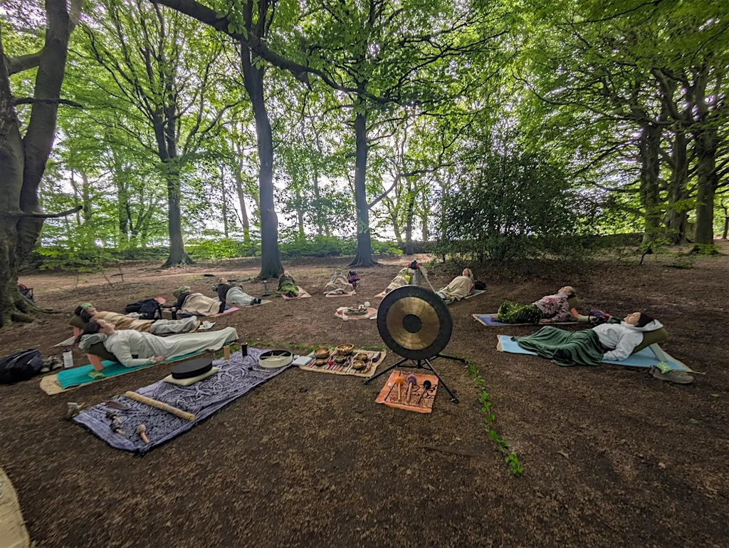 Sound Bath with Reiki in the Woods at Otley Chevin Country Park