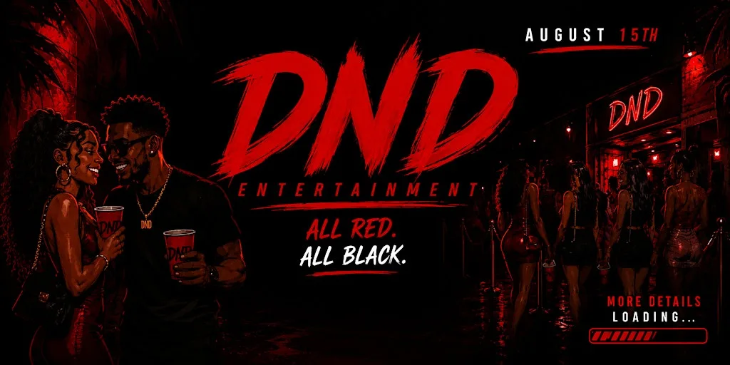 DND: ALL RED. ALL BLACK