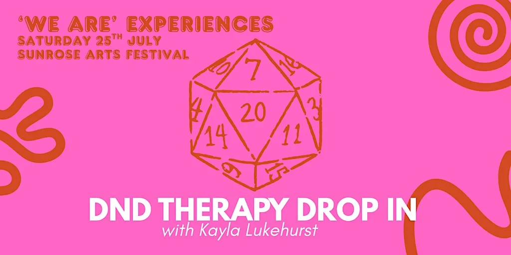 DND Therapy Drop In Experience with Kayla Lukehurst at Dane John Gardens