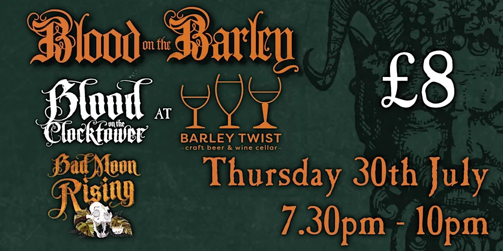 Blood on the Barley | A Blood on the Clocktower Game | Barley Twist at Barley Twist