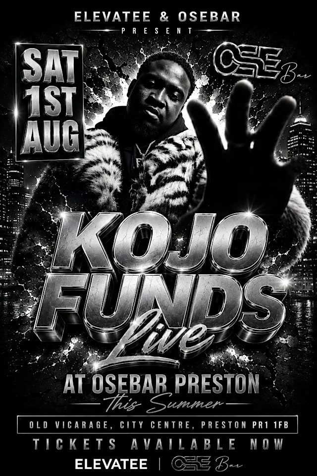 Kojo Funds at ose bar