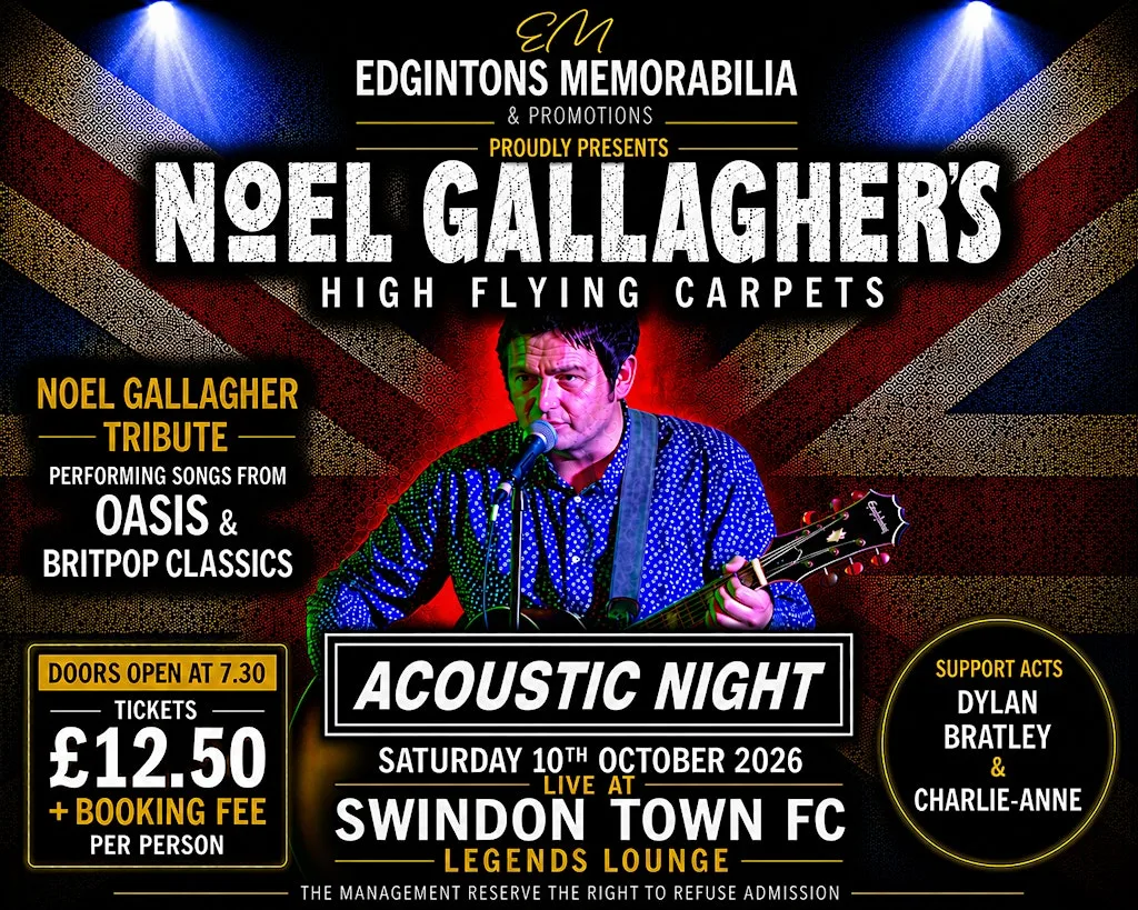 Noel Gallagher Tribute at Nigel Eady County Ground