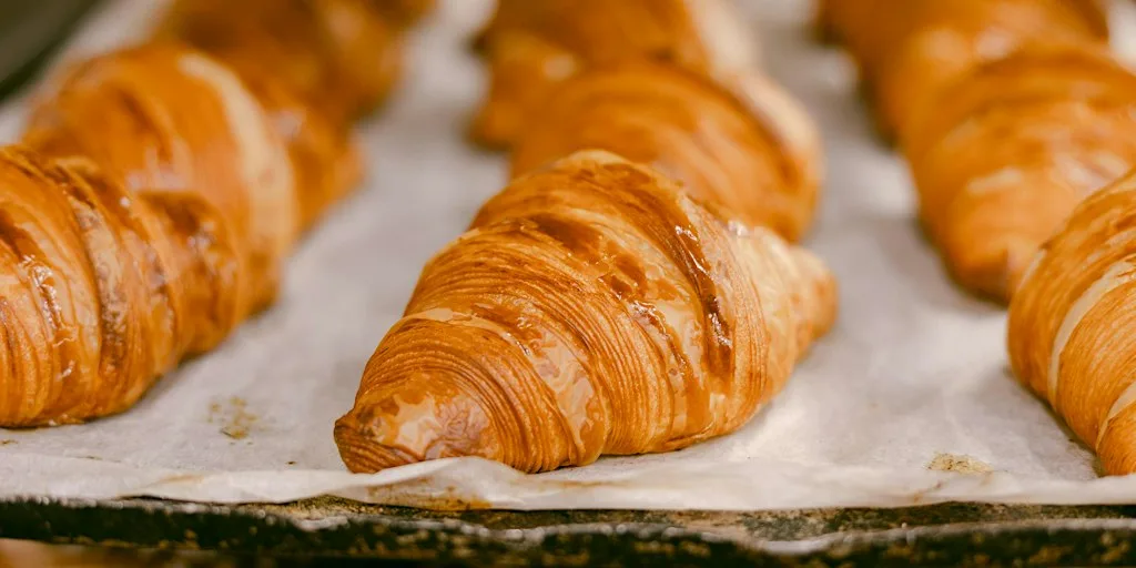 Croissant and the art of Lamination by Pink lane bakery at Christon Road