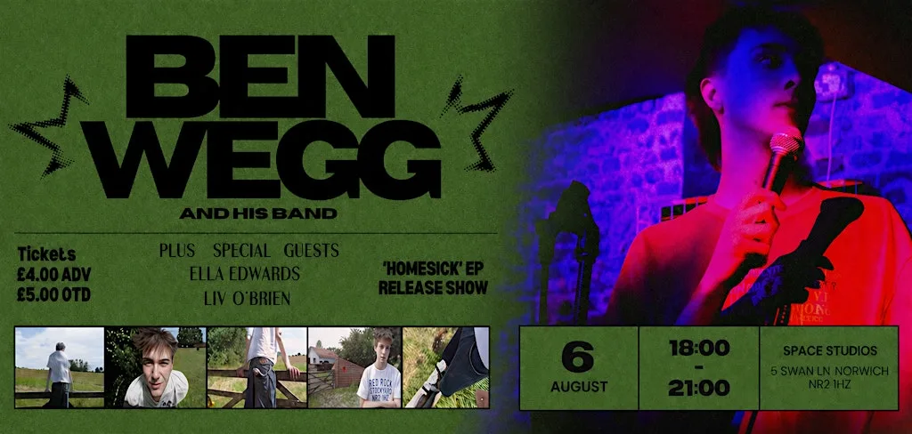 Ben Wegg live at space studios at Space studios