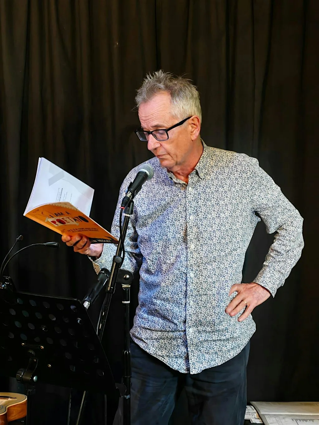 John Hegley: G for Gratitude, Thought for Food: a workshop at Scottish Poetry Library