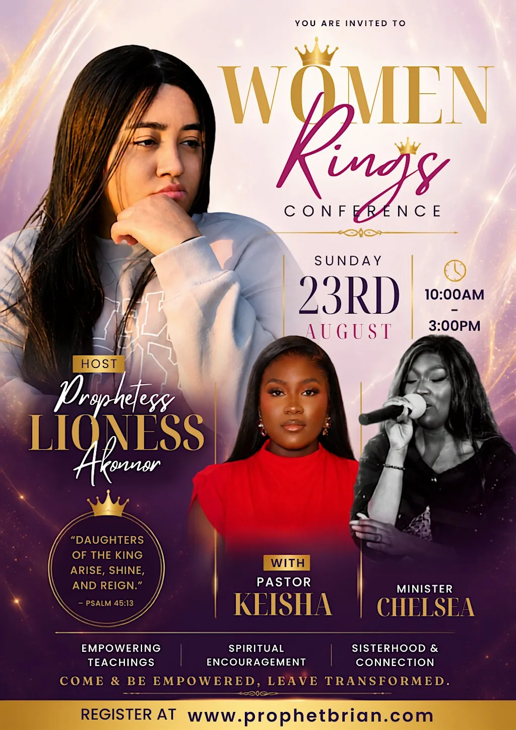 Women King Conference at George Mitchell School