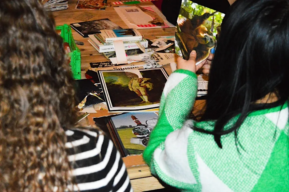 Collage Social - Untutored Creative Gathering in Deptford, London at Something Good Workshops