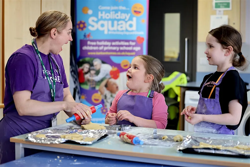 Cooking fun with Creative Kitchen at Delves Lane Community Association