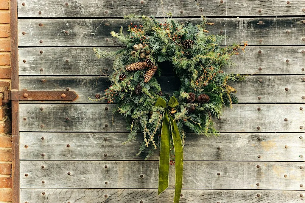 Festive Wreath Making at Petersham Nurseries