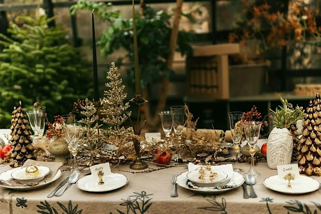 Festive Tablescaping at Petersham Nurseries