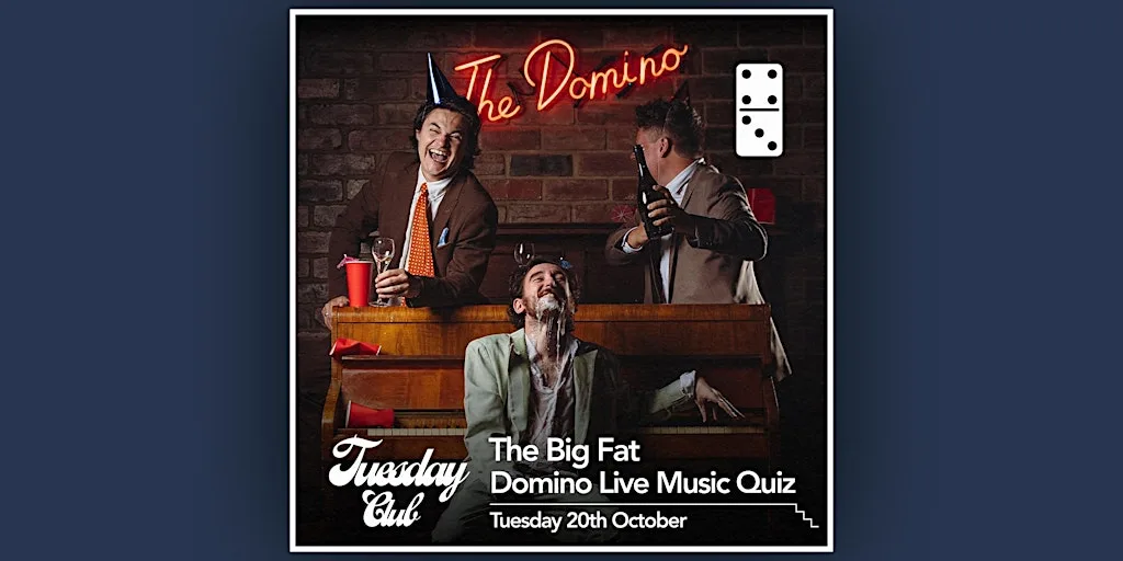 The Big Fat Domino Live Music Quiz