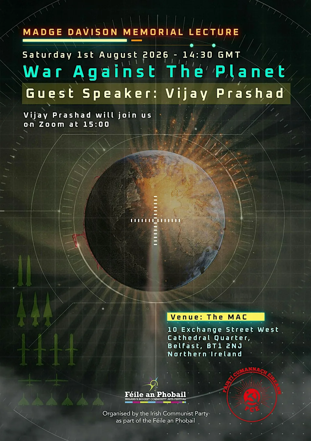 War Against the Planet at The MAC