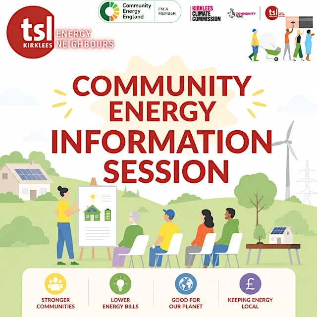 Community Energy Information Session at Huddersfield Mission