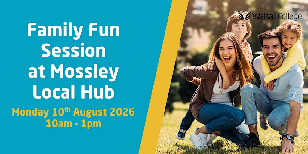 Family Fun Session at Mossley Local Hub at The Local Hub - Bloxwich