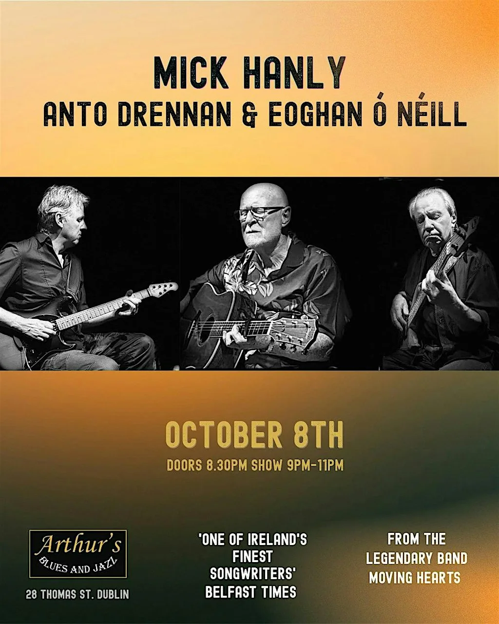Mick Hanley at Arthur’s Blues & Jazz Club