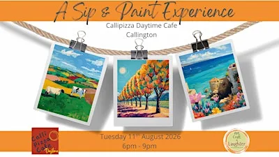 A Sip & Paint Experience at Calli Pizza Cafe