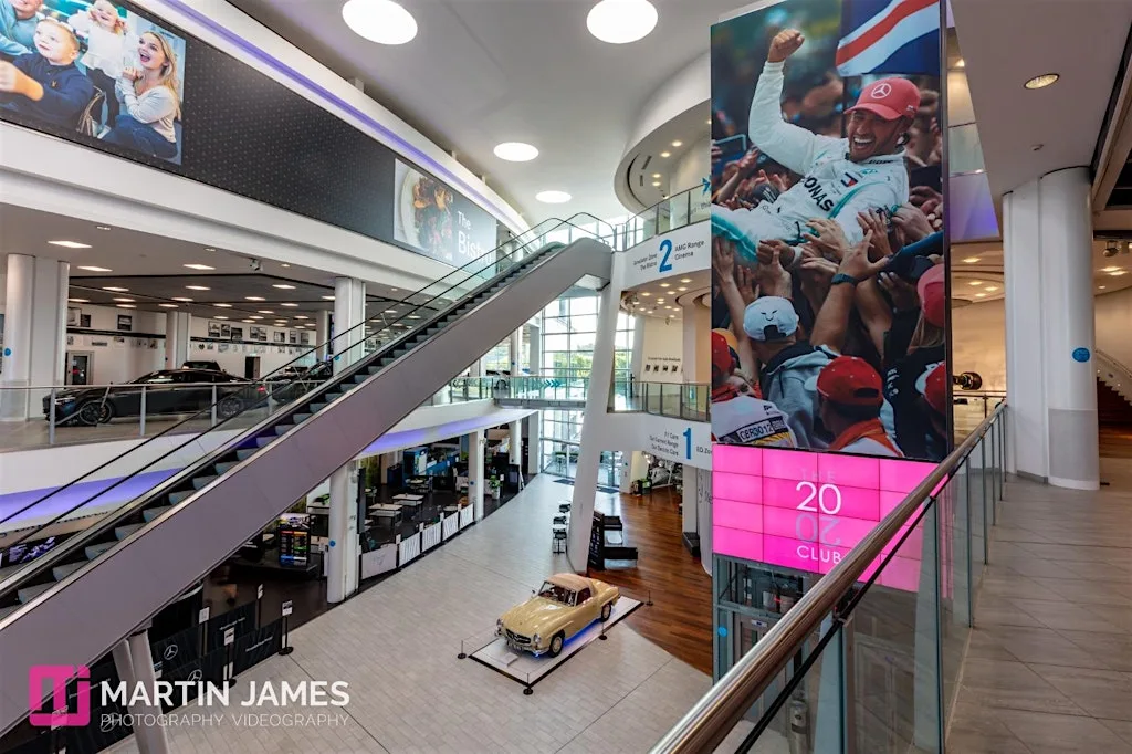 20/20 presents the annual UK CONFERENCE VENUES showcase at Mercedes Benz World