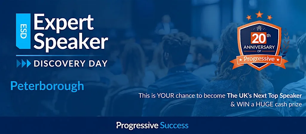 Expert Speaker Discovery Day - Peterborough at Progressive Property