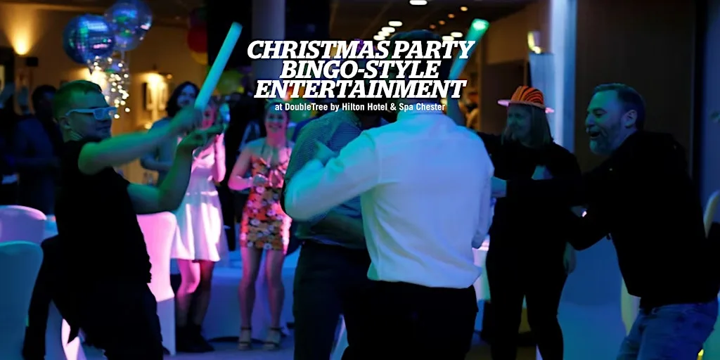 Christmas Party Bingo-Style Entertainment at DoubleTree by Hilton Hotel & Spa Chester