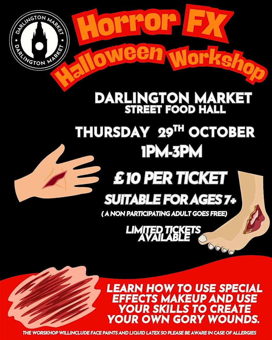 Horror FX Halloween Workshop- at Horse Market