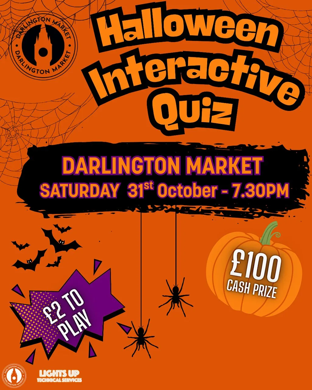 Halloween Interactive Quiz Night at Darlington Market