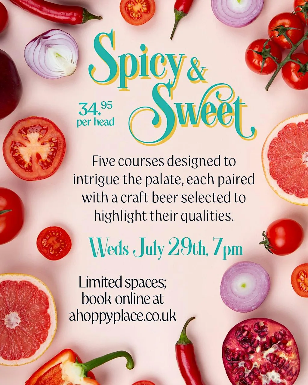 Spicy & Sweet: Beer and Food Pairing Evening at A Hoppy Place Maidenhead