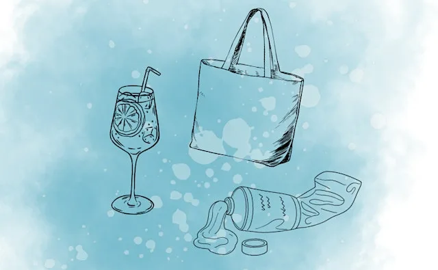 SIP N PAINT (TOTE BAG) - THE SKY & THE GROUND at The Sky and The Ground