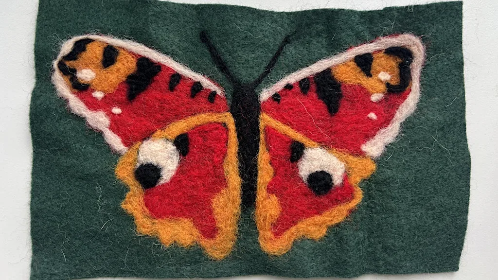 Family Workshop: Butterfly Felting at Hunterian Museum