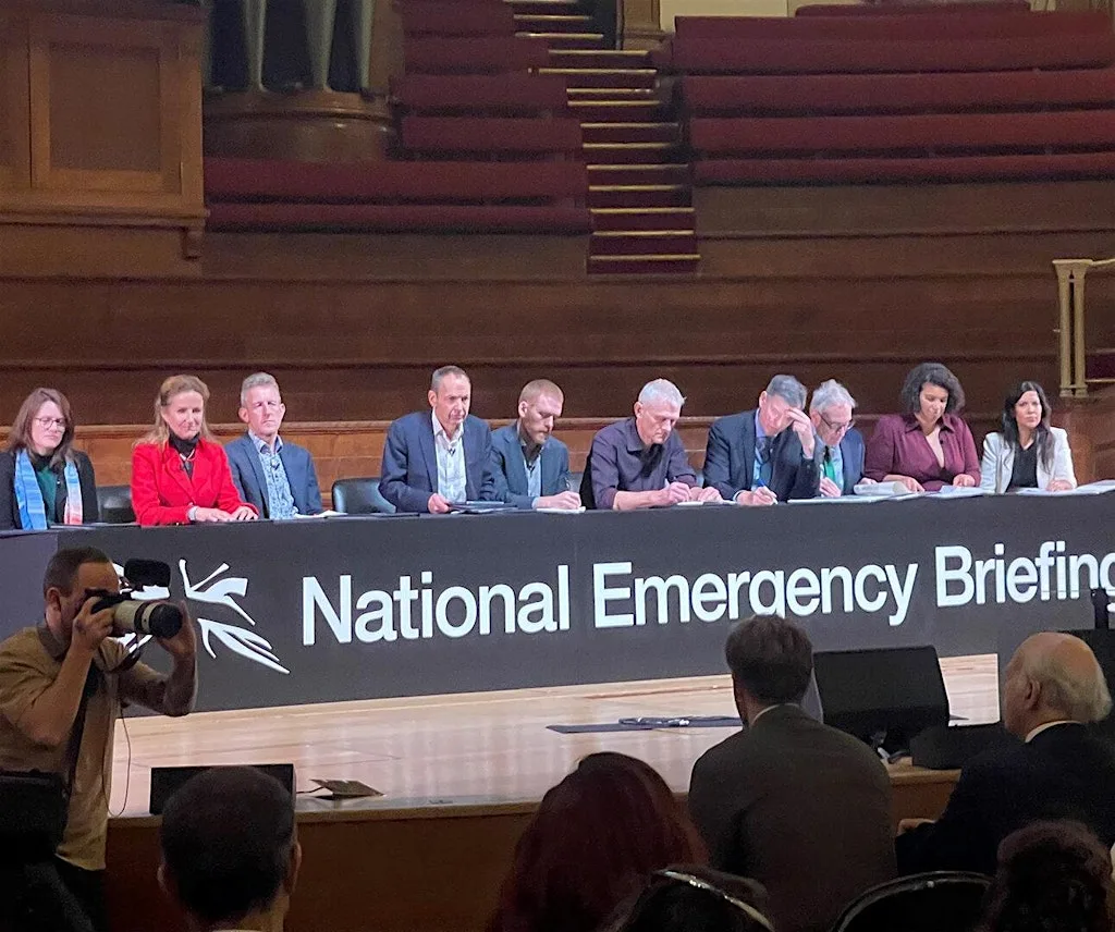 National Emergency Briefing film showing at Willaston Methodist Church