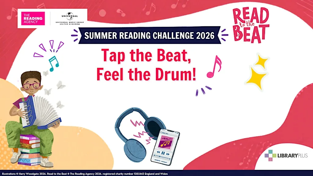 Summer Reading Challenge Tap the Beat Drum craft @Wood Street Library at Wood Street Library