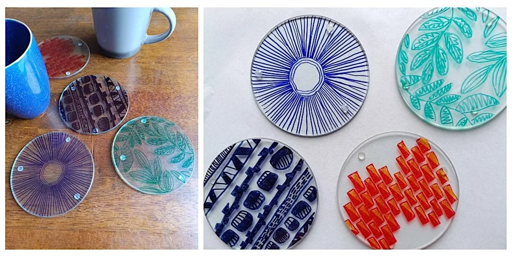 Family Workshop: Glass Painting Coasters at Abbeydale Industrial Hamlet