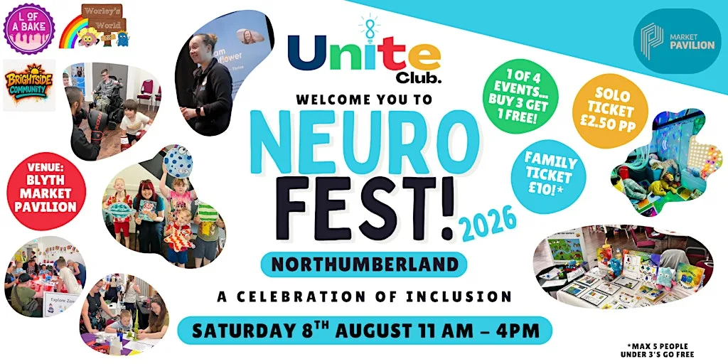 NEUROFEST Northumberland 2026 at Market Pavilion