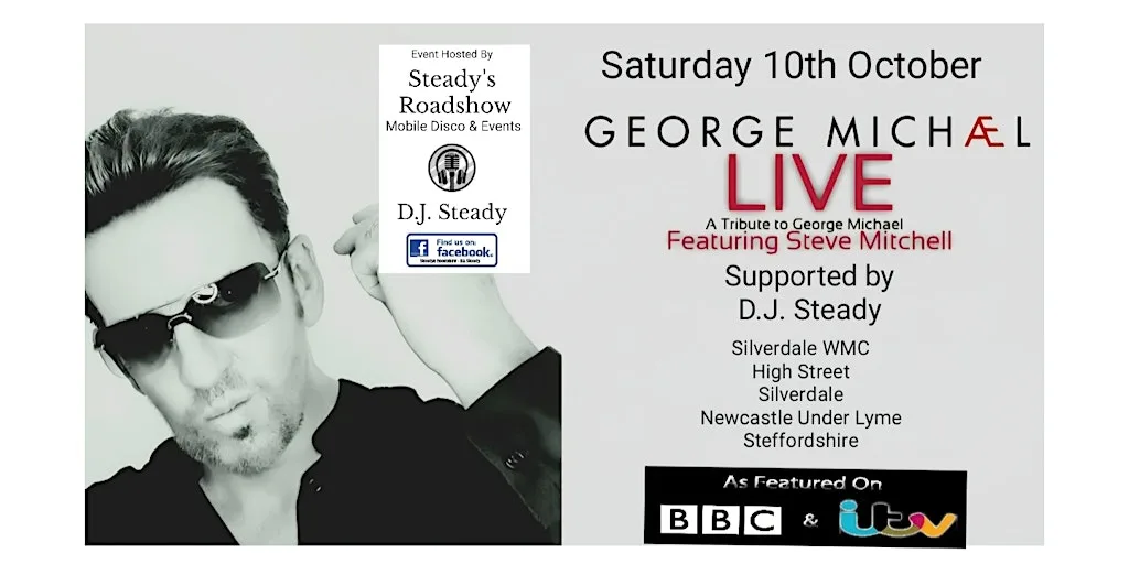 George Michael & Wham Tribute Night feat. Steve Mitchell at Silverdale & District Working Men's Club & Institute